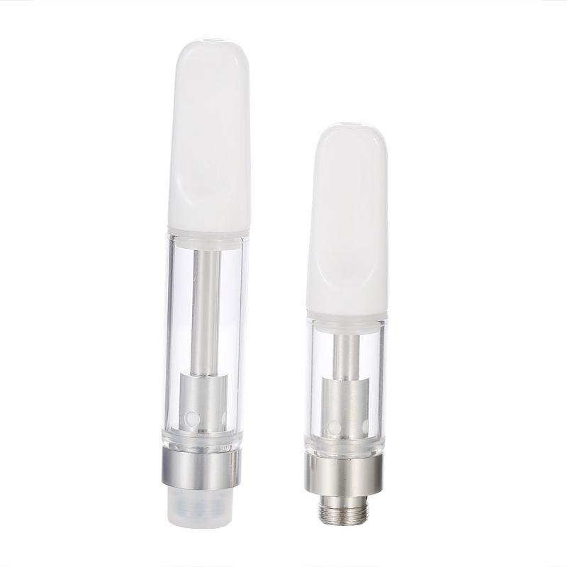 High Quality Ceramic Coil 510 Disposable CBD Cartridge 0.5ml 1ml Empty Tank Full Ceramic Cart