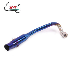 Escape de la motocicleta escapar para <span class=keywords><strong>Honda</strong></span> <span class=keywords><strong>NSS</strong></span> <span class=keywords><strong>350</strong></span> FORZA 300, 2018-2020 modificado Header enlace de tubería - Product Image 4