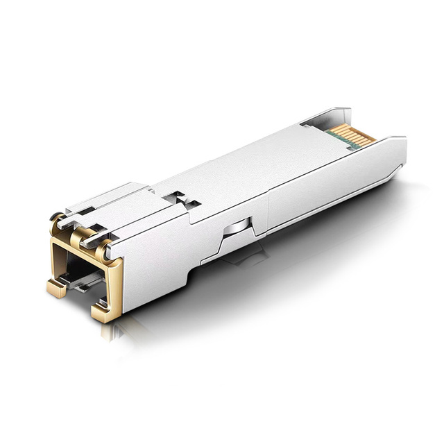 Hot Selling 10G Fiber Optic Transceiver Module SFP+ Copper Transceiver Module For Gigabit Ethernet Network 10G SFP RJ45 Module