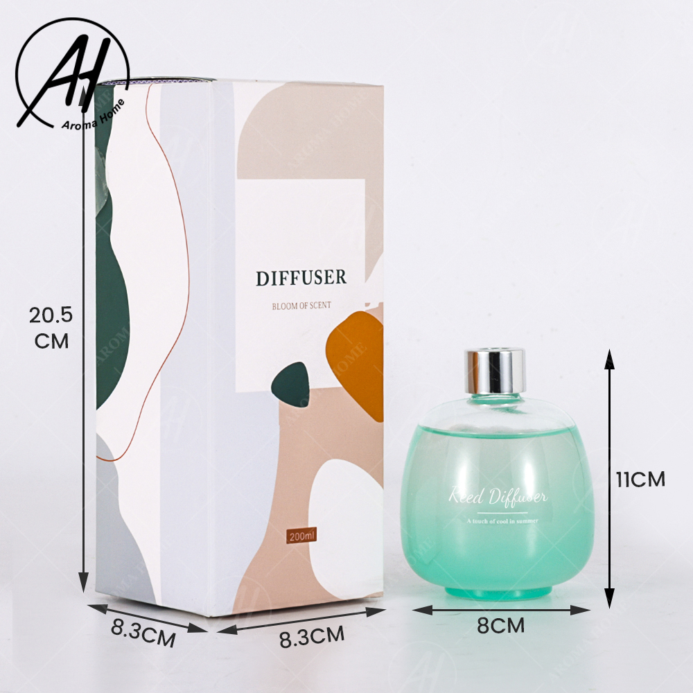 بارد الصيف فقاعة الزجاج زجاجة الشظية غطاء الألياف عصا ريد الناشر مجموعات الزيت العطري 3