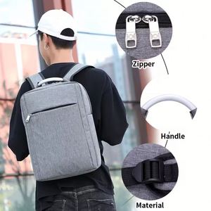 Wholesale Custom Unisex Large Waterproof Business Anti-theft Closure Oxford Bag <b>Backpack</b> <b>Laptop</b> Bagpack Travel Back Pack - Product Image 6