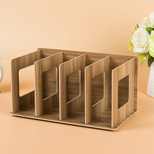 Étagère de bureau réglable de style moderne en panneau de densité, avec design multifonctionnel pour CD, <span class=keywords><strong>DVD</strong></span> et collection de supports multimédias - Product Image 6
