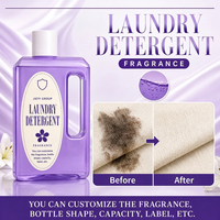 Lessive liquide en gros à la lavande, parfum longue durée, fraîcheur durable, produits de nettoyage