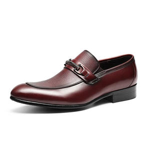 Chaussures habillées de mariage pour homme en cuir véritable de haute qualité, faites à la main, style italien, pour l'été - Product Image 4