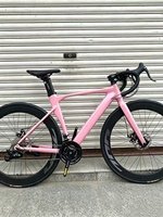 Vélo de course sur route en alliage d'aluminium King of Cost Performance, 27 vitesses, 700C, freins à disque doubles, jantes en alliage d'aluminium double couche