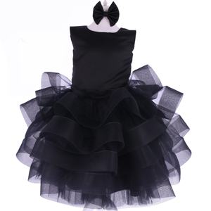 เดรส1ปีชุดเดรสสำหรับเด็กแรกเกิดชุดเดรสสำหรับปาร์ตี้งานแต่งงานผ้าลูกไม้สีม่วงทันสมัยออกแบบใหม่ - Product Image 1