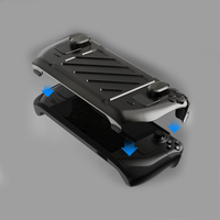 Étui de protection avec support pour console portable Steam Deck/OLED, coque supérieure, accessoire de jeu