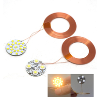 Récepteur à induction sans fil pour lampe LED pour émetteur d'alimentation sans fil Bobine magnétique pour lampe de lévitation
