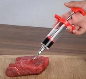 Dinde brosse <span class=keywords><strong>saumure</strong></span> saline BBQ cuisson saveur <span class=keywords><strong>seringue</strong></span> viande assaisonnement Marinade injecteur Kit pour volaille dinde boeuf porc - Product Image 5