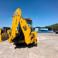 Chargeuse-pelleteuse JCB 3CX d'occasion en bon état, haute performance, chargeuse d'occasion d'origine JCB 3CX 4CX