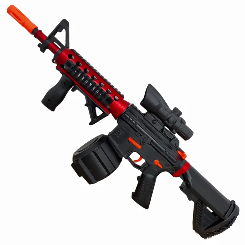 Arma de brinquedo elétrica de alta velocidade, pistola de água contínua, para adultos, M4 A1, blaster de gel automático, jogo de brinquedo, 2024, imperdível