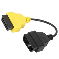 Reemplazo del adaptador de la herramienta de escaneo del conector del cable de diagnóstico OBD2 para el escáner Fiat ECU