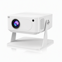 Nouveau projecteur CRT HT29 transfrontalier, best-seller, 720P HD 4K, mini projecteur portable pour home cinéma, fonctionnalité PTZ sans fil, 3D intégré, sans fil