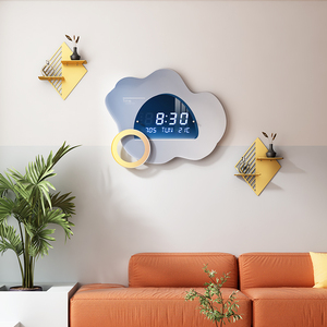 <span class=keywords><strong>Étagère</strong></span>s murales pour téléviseur KINNO, style moderne minimaliste de luxe, créatives et innovantes, supports muraux pour <span class=keywords><strong>CD</strong></span>, ornements muraux décoratifs - Product Image 5