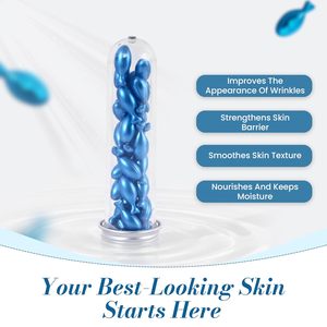 Siero Viso al Peptido di Rame Blu Sbiancante + Anti-Età ODM/OEM, Prodotti Biologici per la Cura del Viso con GHK-Cu, Acido Ialuronico e PDRN - Product Image 3