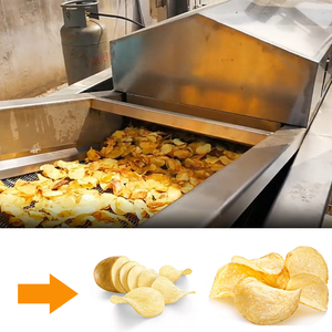 Tự động hoàn thành mới Desgin khoai tây chiên Chuối Chip máy làm cho chip dây chuyền sản xuất nhà máy công nghiệp - Product Image 4
