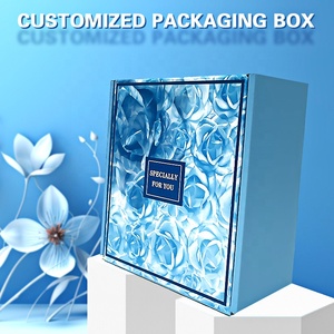 Luxo Personalizado Dobrável Papelão Kraft Papelão Caixas UV Vantajosa Mailer Caixa de Transporte para Perfume para Mailing Packing - Product Image 3