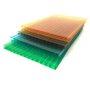 Feuilles de toiture transparentes feuille de polycarbonate de toit de serre en plastique Policarbonato matériau de construction durable et abordable