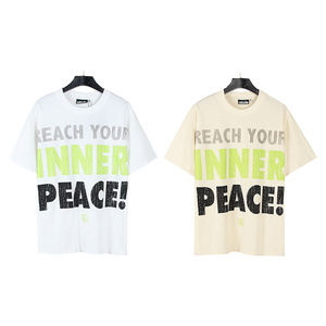 Helltar Retro Washed Tie-Dye Flame Print Tee <b>Men</b> Hip Hop Street Fashion Casual Daily Short Sleeve Top - Product Image 3