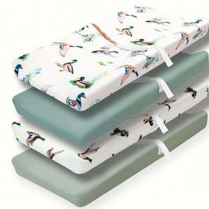 Couverture de table à langer pour bébé en bambou doux 32x16 - Product Image 4