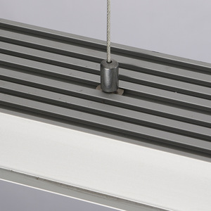 1.2 mét 150 cm vỏ nhôm tiếp xúc Lắp đặt treo vuông loại đèn văn phòng tuyến tính 36W/40W/50W/72W - Product Image 5