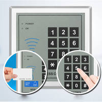 Sistemas de Control de Acceso a Puertas Comerciales con Tarjeta RFID de Alta Seguridad, ABS, Capacidad para 500 Usuarios, 13.56MHz, Distancia de Lectura de 3-5cm