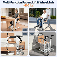 Chaise élévatrice hydraulique pour personnes âgées, avec fonction de transfert, de toilette et de douche, équipement de sécurité pour salle de bain en alliage d'aluminium, matériel de soins de santé