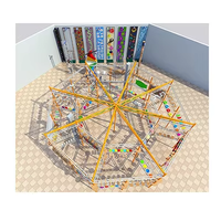 Parcours de cordes certifié CE UL SGS ASTM, sur mesure, 3 niveaux, haute et basse intensité, équipement d'aventure et d'obstacles intérieur/extérieur pour enfants et adultes