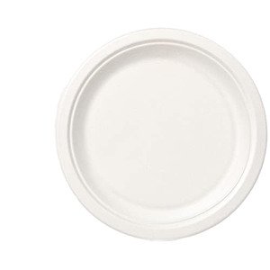 Sugarcane Bagasse <b>Plates</b> 6 9 Inch Compostable <b>Disposable</b> <b>Plates</b> for Picnic Camping Party - Product Image 1
