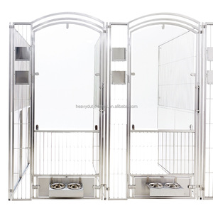 Heavy Duty Large 304 Stainless Steel Dog Kennel,Eco-Friendly Feature and Dogs Application,<strong>Pet</strong> Dog Kennel <strong>Runs</strong> - Product Image 2