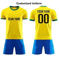 Maillot de football de club de saison 100% polyester, uniforme de football, ensemble de maillots de football, domicile, extérieur, adultes, maillot de football pour garçon, homme