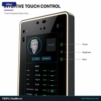 FEIPU VitaMirror X-FACE 32 pouces, miroir intelligent sur pied avec capteur IA pour analyse de santé, en alliage d'aluminium, alimentation secteur, test de glycémie