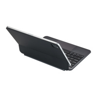 iPad Air 13 M4 için Manyetik Yüzer Standlı ve Çoklu Dokunmatik İzleme Dörtgeni (Trackpad) ile Sihirli Klavye Kılıfı, 7 Renkli Arkadan Aydınlatmalı Bluetooth Kapak