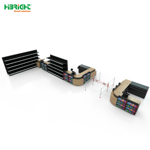 Mostrador de Caja Moderno Highbright con Estante de Exhibición para Supermercados y Tiendas Minoristas - Product Image 3