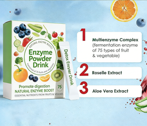 Poudre enzymatique naturelle de fruits et légumes OEM/ODM pour la santé digestive et le soutien intestinal, la perte de poids et le métabolisme pour hommes et femmes - Product Image 4