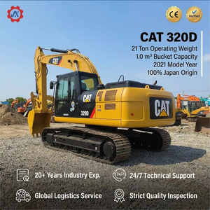 Excavadora Usada Caterpillar 320D en Buen Estado, Máquina Excavadora de Orugas Pesada 320D en Venta - Product Image 2
