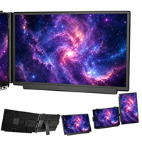 Monitor Portátil 4K UHD de 15.6 Pulgadas IPS 350nit, USB-C, Orientación Horizontal y Vertical, Rotación Automática, Legible Bajo la Luz Solar, Suministro de Fábrica OEM