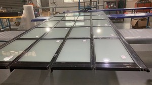 Villa haut <span class=keywords><strong>de</strong></span> gamme personnalisée système logistique moderne <span class=keywords><strong>porte</strong></span> <span class=keywords><strong>de</strong></span> <span class=keywords><strong>garage</strong></span> <span class=keywords><strong>en</strong></span> aluminium segmenté surélevé - Product Image 6