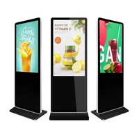 Écran tactile capacitif LCD FHD 55 pouces, affichage numérique publicitaire OEM pour ascenseur, magasin de détail, centre commercial, éducation