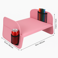 Plateau d'activités portable pour siège auto enfant, table à goûter de voyage, bureau à dessin pour tout-petits, organisateur de siège arrière, personnalisable OEM