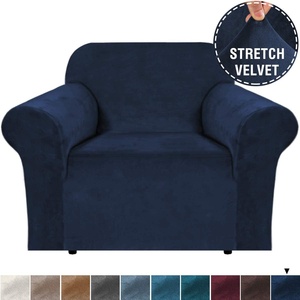 Copridivano in Velluto <span class=keywords><strong>per</strong></span> Poltrona a 1 Posto, Fodera Elastica Universale, Protezione <span class=keywords><strong>per</strong></span> Sedia da Soggiorno, Casa - Product Image 2