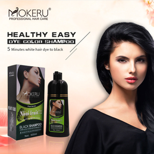 Shampoo Mokeru 500ml al Noni, Trattamento Rapido 5 Minuti per Capelli Bianchi a Neri, con Etichetta Privata - Product Image 5