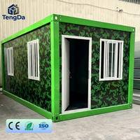 Vente flash Maison préfabriquée en conteneur de 20 pieds Villa capsule pour hôtel en plein air Boutique Cabine