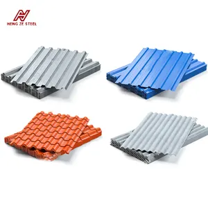 Aluminium Zinc Roofing Sheets Rustproof Best Selling Cheap Price Customizable Zinc Color Coated Steel Roofing Sheet/ Pre Painted Galvanized Corrugated Sheets