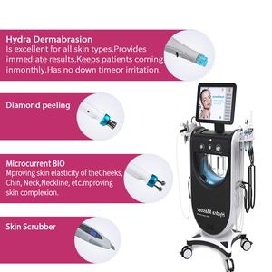 Máquina Profesional Multifuncional de Limpieza <span class=keywords><strong>Facial</strong></span> Hydra con Certificación CE, con Infusión de Oxígeno y <span class=keywords><strong>Peeling</strong></span> para el Cuidado de la Piel en Salones de Belleza - Product Image 2