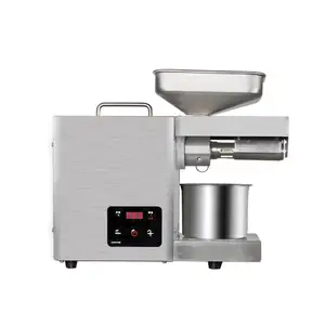 ZY-28A Mini Digital Temperature Control Cold Extraction Oil Pressers Coconut Peanut Sesame Olive Oil Press Machine