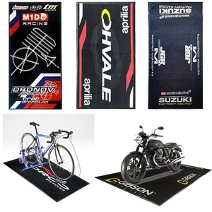 Aangepaste Zware Motorfiets Mat Logo Rubber Vloermat Garage Matten Voor Motorraces - Product Image 4