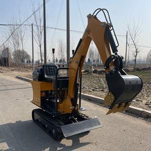 เครื่องขุดขนาดเล็กอเนกประสงค์สำหรับใช้ในครัวเรือน รถขุดขนาดเล็ก รถขุดขนาดจิ๋ว สำหรับงานเกษตร โครงการสวนผลไม้ ขุดร่อง - Product Image 3