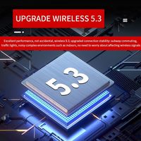 Écouteurs intra-auriculaires TWS YD05 pour Bluetooth 5.3 avec grande boîte de charge, étanchéité IPX5, contrôle tactile et affichage LED