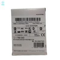 Acoplador de Bus de Campo PROFIBUS DP ECO 750-343, Interfaz de Comunicación RS-485 de 24 VCC, Módulo de Sistema de Bus de Campo para Automatización Industrial